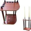 YALLA HomeGym Billiards Pool Cues Holder – Holds 7 Cues