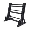 YALLA HomeGym Heavy-Duty 3-Tier Dumbbell Rack