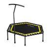 exercise trampoline with handle