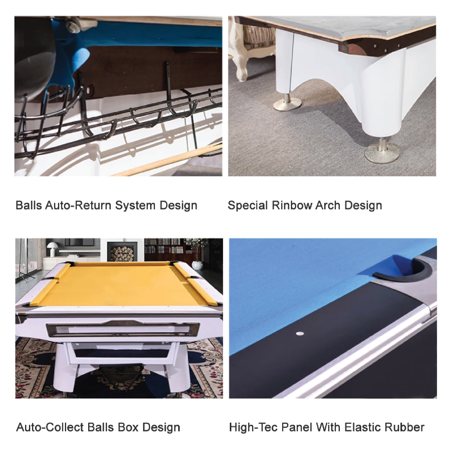 marble billiard blue # 3 Marble Slate Billiard Pool Table