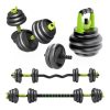YALLA HomeGym 50KG Adjustable 8-in-1 Dumbbell Barbell Kettlebell Weight Set